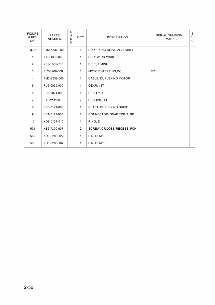 Canon imageRUNNER-iR C2550 2380 3080 3480 3580 i Parts Catalog-6